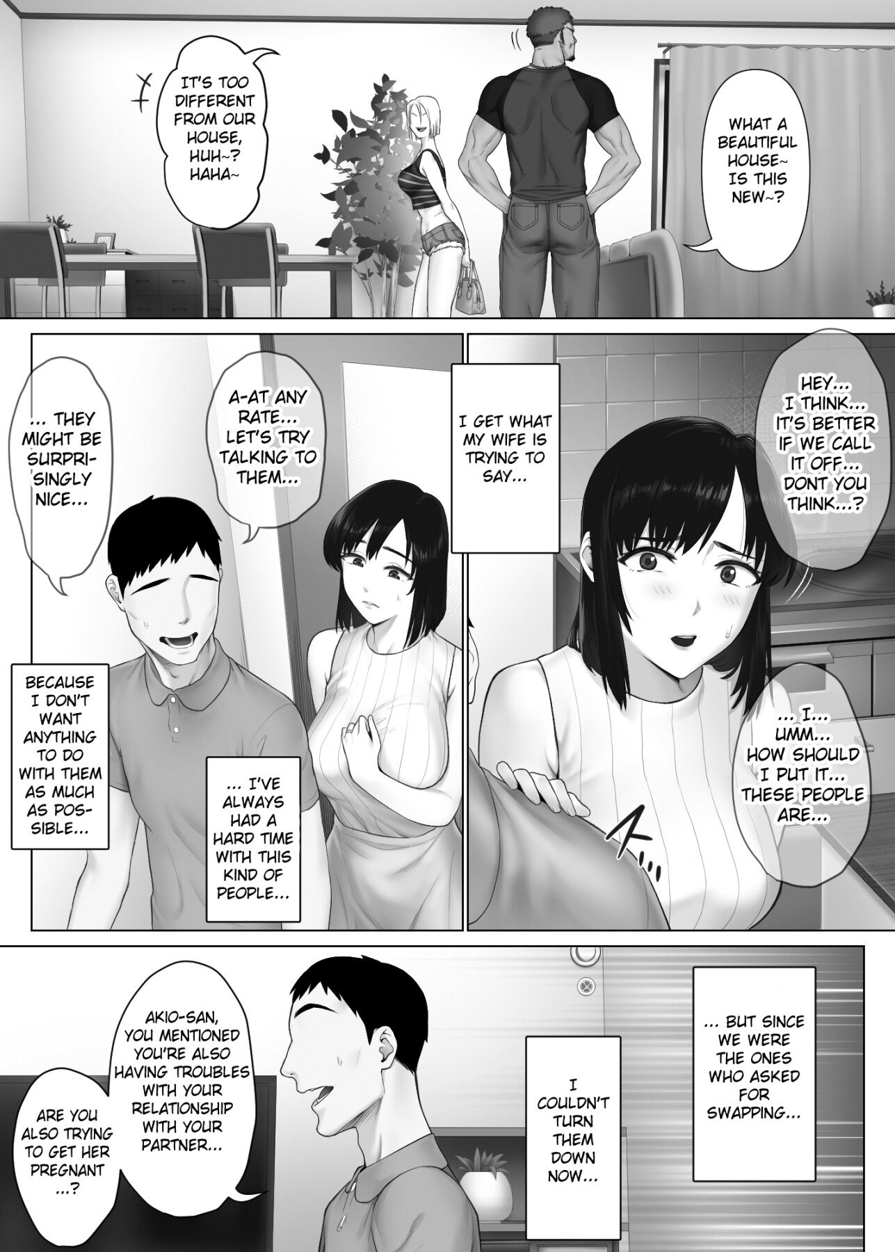 Hentai Manga Comic-Swapping on a Whole New Level 1 ~Husband Awakening to His Kinks~-Read-16